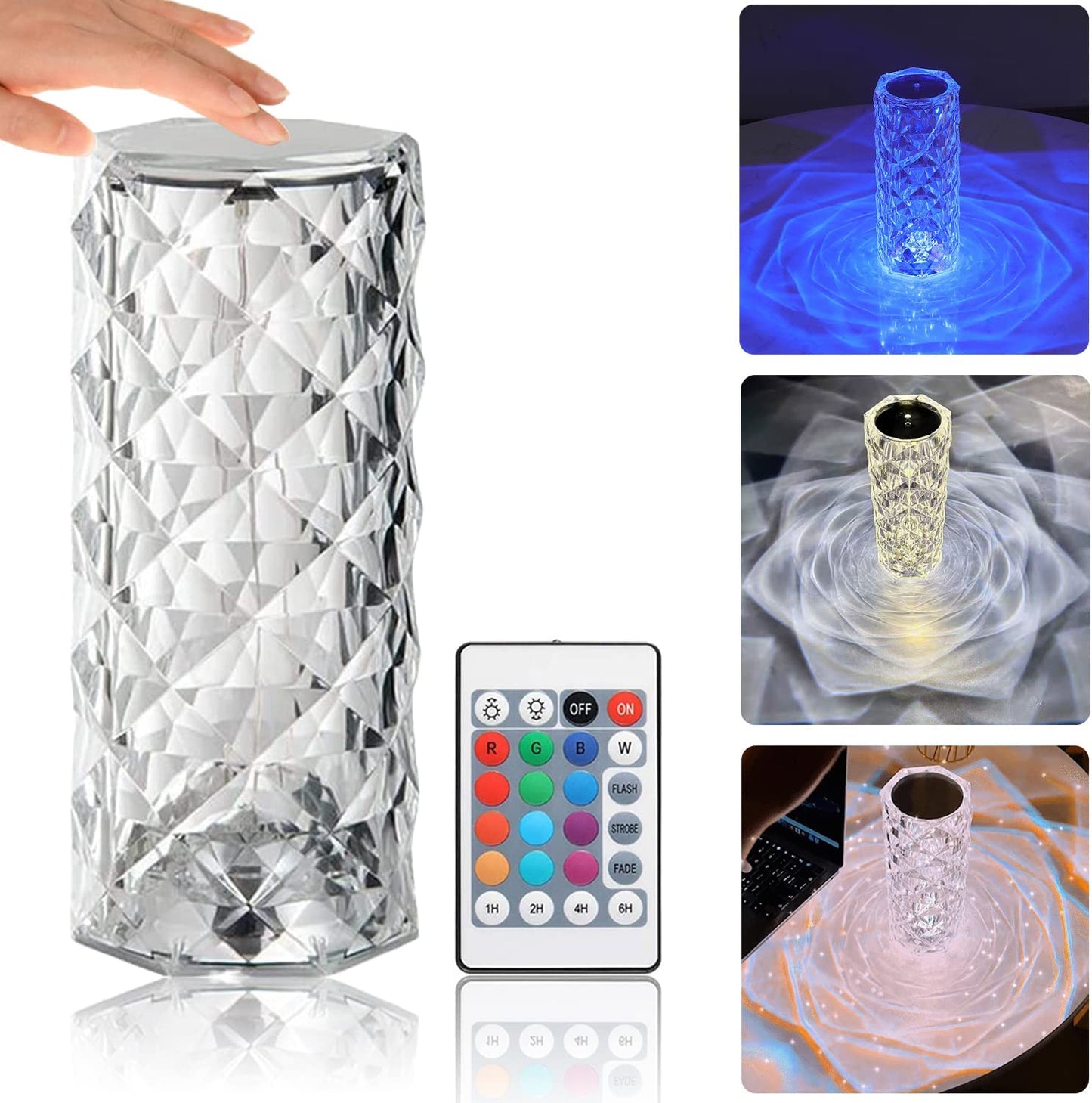 LED Crystal Diamond Lamp