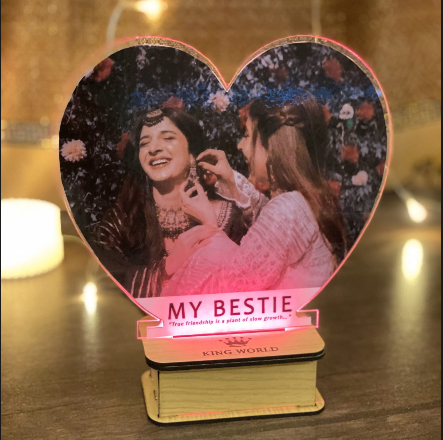 MULTI-COLOR LED PHOTO FRAME