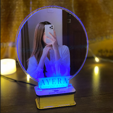 MULTI-COLOR LED PHOTO FRAME