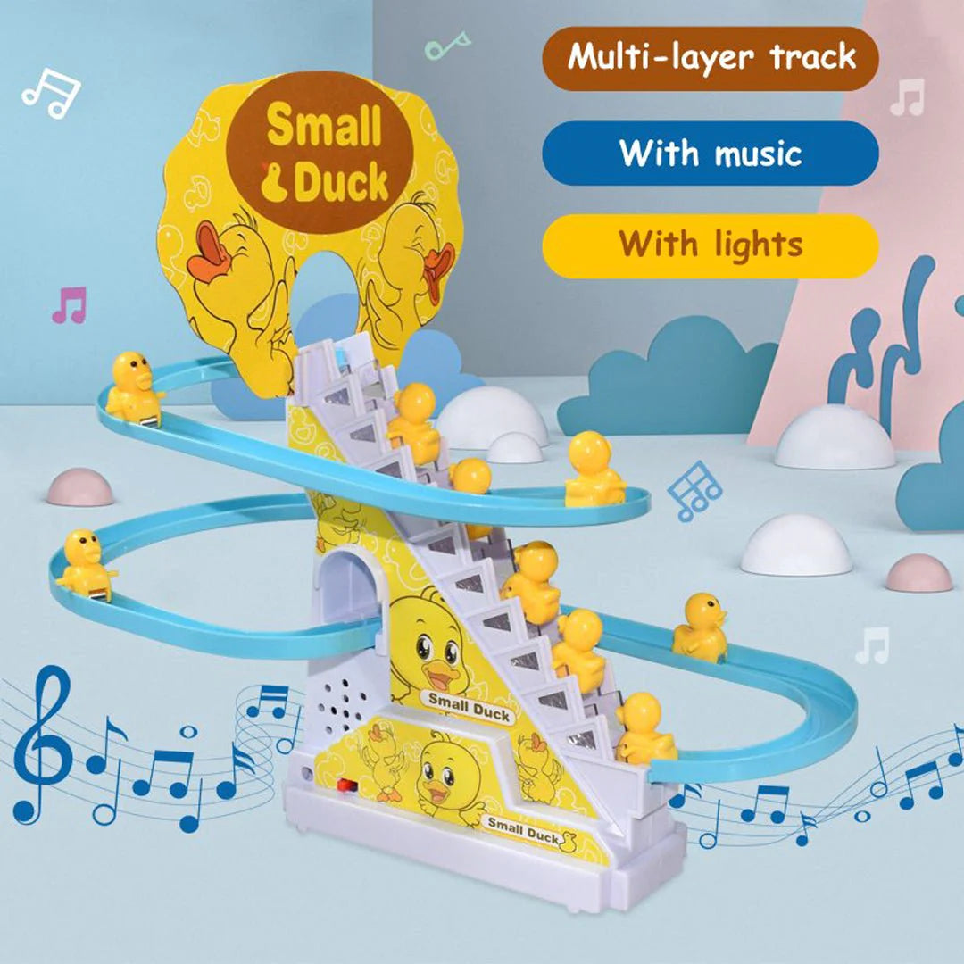 Baby Duck Track Set With Light & Music