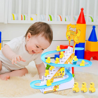 Baby Duck Track Set With Light & Music