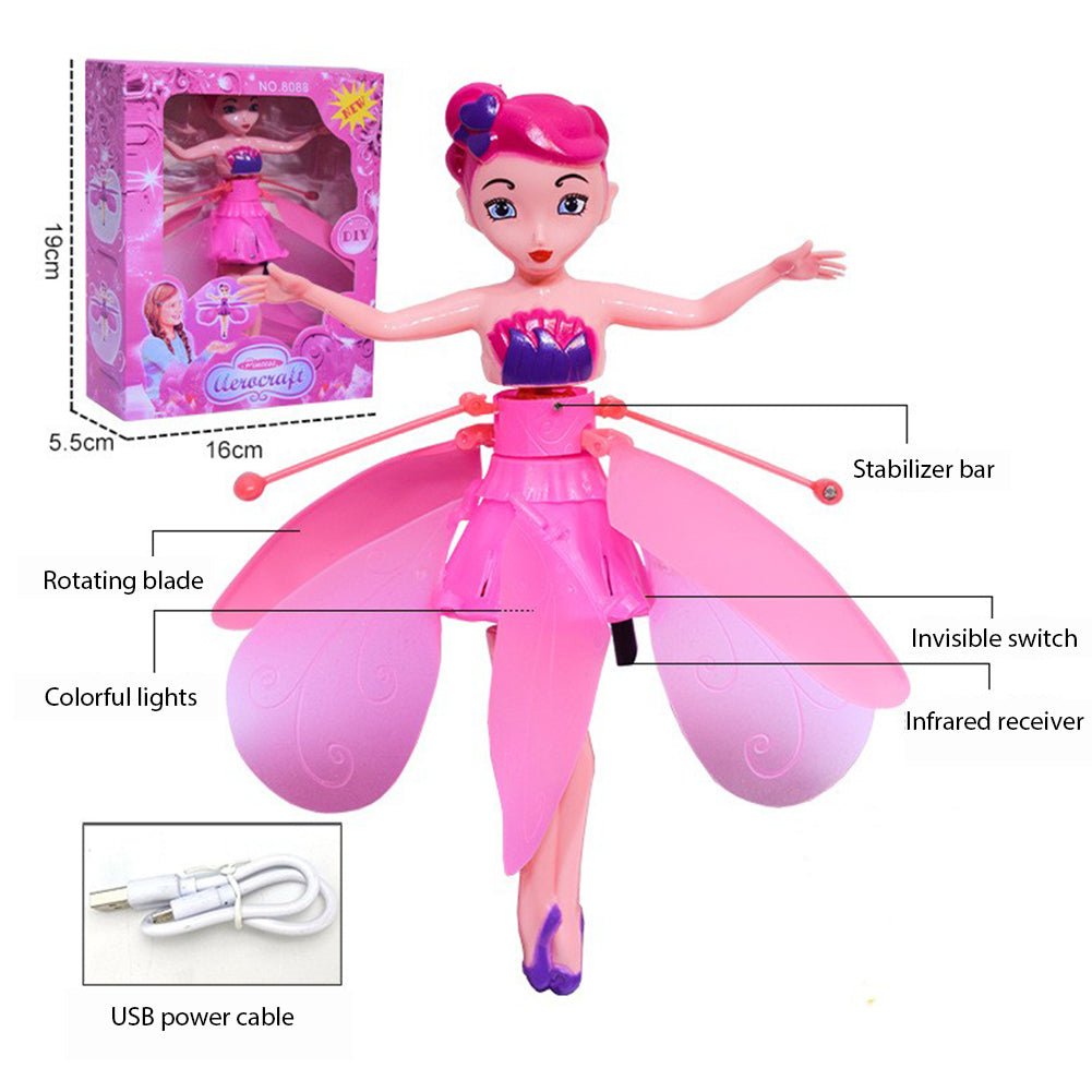 Infrared Induction Flying Fairy Doll